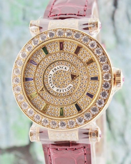 (image for) Unworn Franck Muller Double Mystery 18K Rose Gold / DM 36 COL DRM D 1R CD